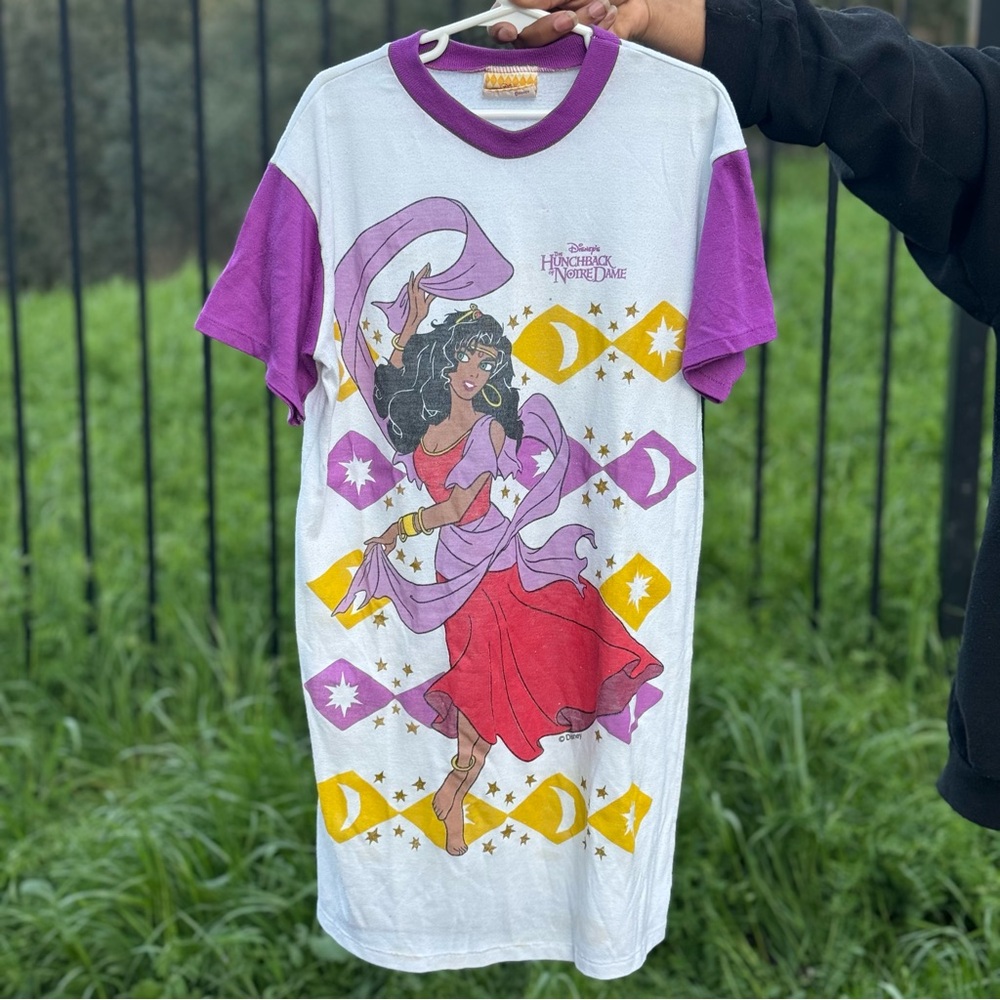 Girl’s Vintage 90’s Disney Hunchback Of Notre Dame Esmeralda Night Gown Size 10